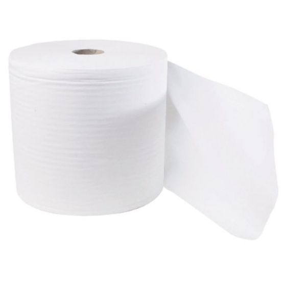 Picture of JANGRO MONSTER ROLL WHITE 2PLY 400MX26CM SHRINKWRAPPED RECYCLED (2)