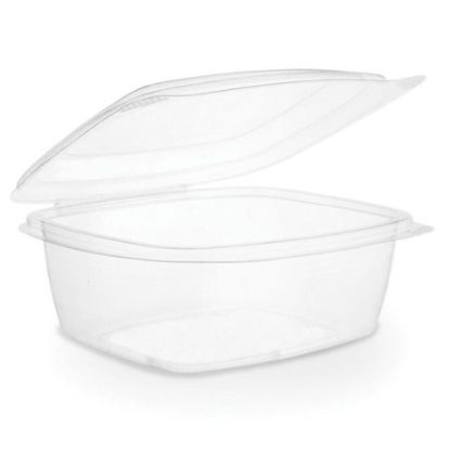 Picture of CASE OF (200) VEGWARE PLA HINGED LID DELI CONTAINER 24OZ