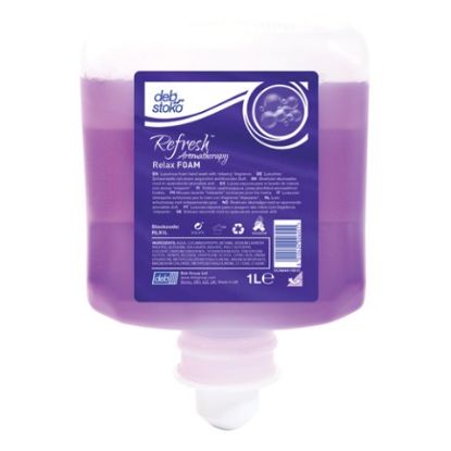 Picture of DEB REFRESH RELAX FOAM WASH 1 LITRE (6)