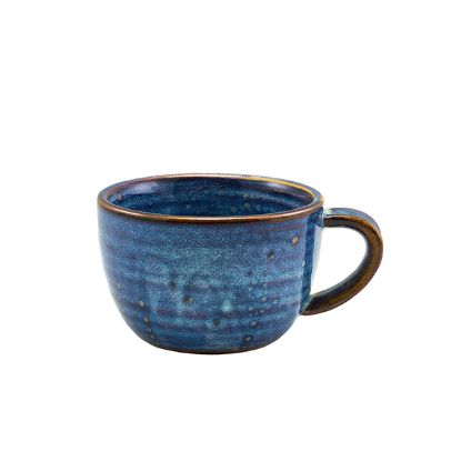 Picture of TERRA PORCELAIN AQUA BLUE COFFEE CUP 28.5cl 10oz  (6)