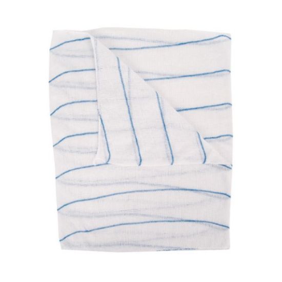 Picture of JANGRO BLUE STRIPE DISHCLOTH 12X16" (PACK OF 10)