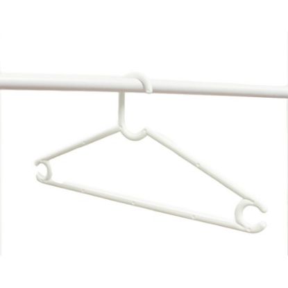 Picture of COATHANGER PLASTIC WHITE