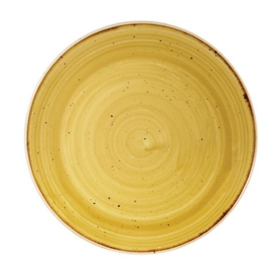 Picture of STONECAST COUPE PLATE 8.67" MUSTARD SEED YELLOW (12)