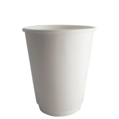 Picture of DOUBLE WALL HOT CUP 12OZ WHITE x 25