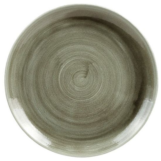 Picture of STONECAST COUPE PLATE 10.25" PATINA BURNISHED GREEN (12)