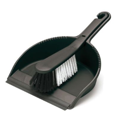 Picture of ADDIS UNIVERSAL DUSTPAN SET BLACK