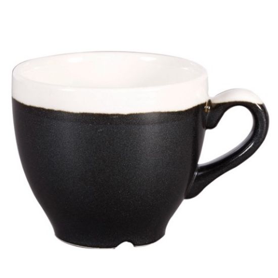 Picture of MONOCHROME ESPRESSO CUP 3.5oz ONYX BLACK      (12)