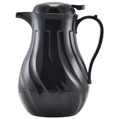 Picture of COFFEE SERVER SWIRL 64OZ BLACK