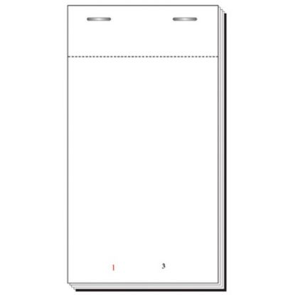 Picture of RESTAURANT PADS 2 PART 50 sheet 76x140mm