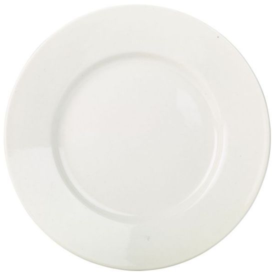 Picture of CASE OF 12 ORION WIDE RIM PLATE 26CM WHITE