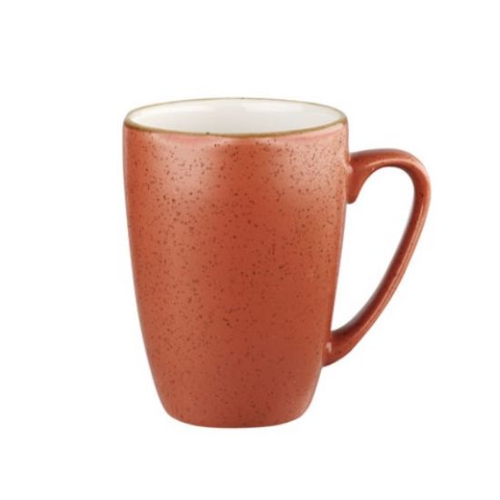 Picture of CASE OF 12 STONECAST PROFILE MUG 12oz 34cl ORANGE