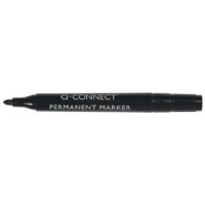 Picture of PERMANENT MARKER PEN BULLET TIP BLACK (10)