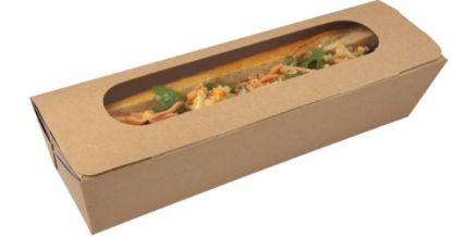 Picture of KRAFT TUCK TOP BAGUETTE BOX 274X80X62mm (125)