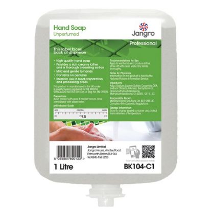 Picture of JANGRO HAND SOAP UNPERFUMED 1000ML