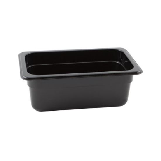 Picture of GASTRONORM FOOD PAN 1/4 100mm BLACK 2.5LTR