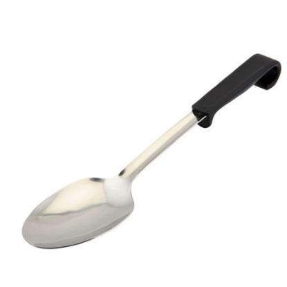 Picture of GENWARE PLASTIC HANDLE SPOON BLACK 34cm