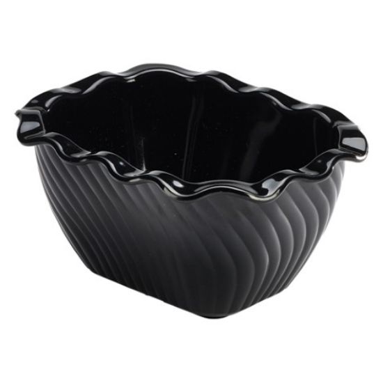 Picture of POLYCARBONATE CROCK 7X5X3" BLACK