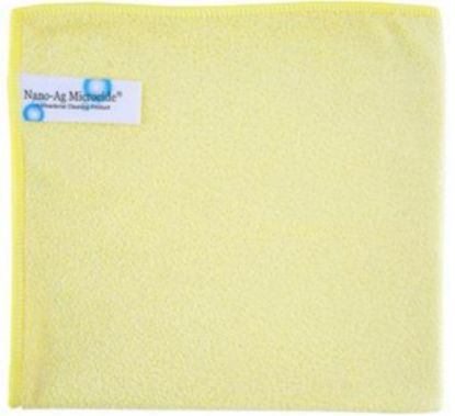 Picture of MICROTEX CLEANING CLOTH 40X40CM YELLOW (10)