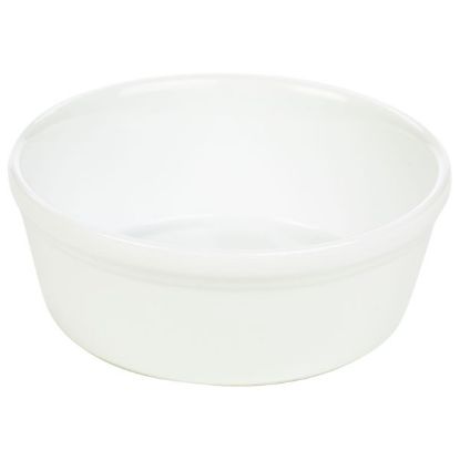 Picture of GENWARE PORCELAIN ROUND PIE DISH WHITE 14CM 16oz