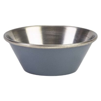 Picture of RAMEKIN 1.5OZ ST/ST GREY - 6.1 x 3.5 x 2.5CM (TOP DIA x BASE DIA x H)