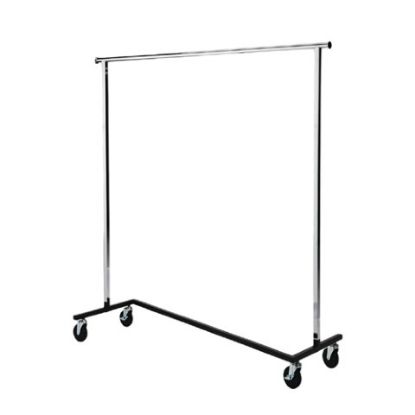 Picture of GARMENT RAIL WITH BRAKE CASTERS CAPACITY 25 HANGERS