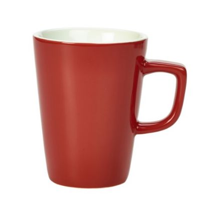 Picture of LATTE MUG 12OZ/34CL RED (6) 