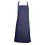 Picture of BIB APRON WITH POCKET POLYESTER NAVY (BAGGED)