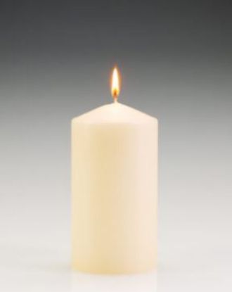 Picture of PILLAR CANDLE 80/150 IVORY (10)