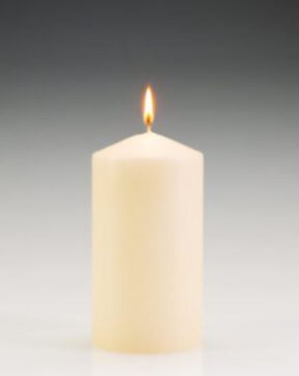 Picture of PILLAR CANDLE 80/150 IVORY (10)