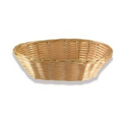 Picture of OVAL POLYWICKER BASKET 9" 230X150MM