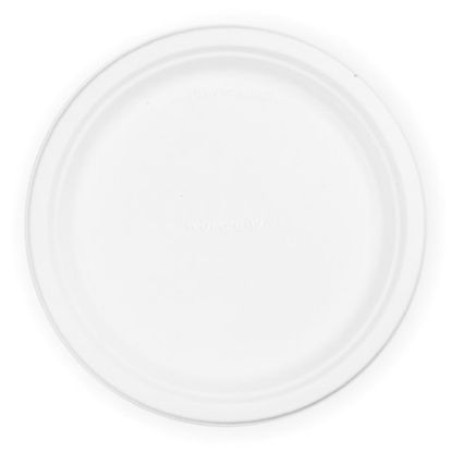 Picture of CASE OF (500)  BAGASSE PLATE 10"