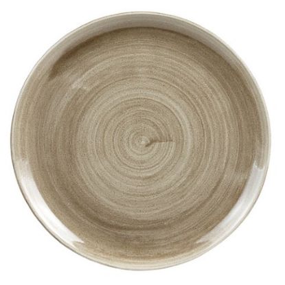 Picture of STONECAST COUPE PLATE 12.75" PATINA ANTIQUE TAUPE (6)