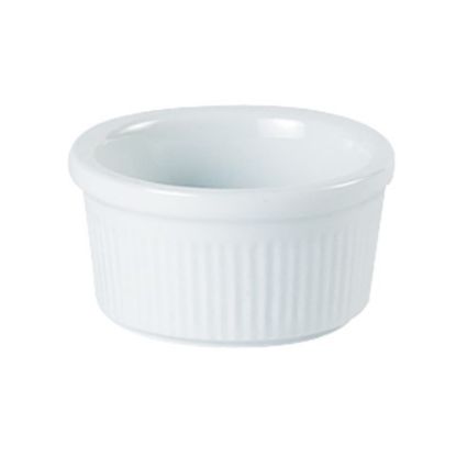 Picture of CASE OF PORCELITE FLUTED RAMEKIN 6OZ 3.75" (12)