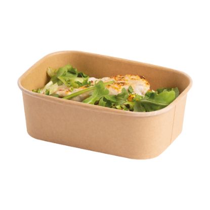 Picture of STAGIONE 750ML KRAFT PP LINED TRAY (300)