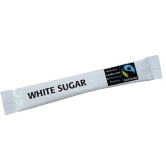 Picture of FAIRTRADE WHITE SUGAR STICKS 2.5G (1000)