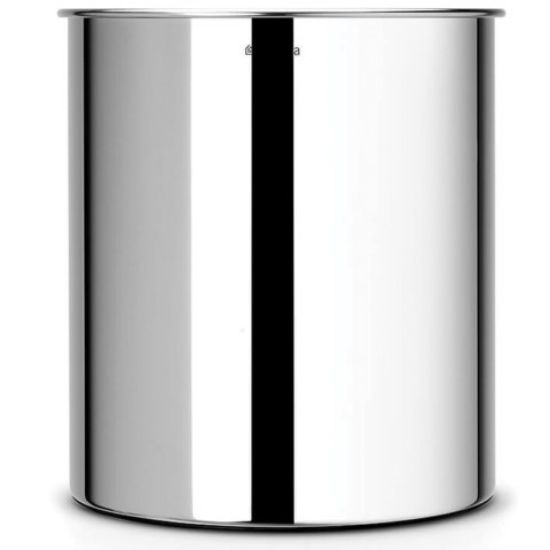 Picture of BRABANTIA WASTE BIN 7LTR BRILLIANT STEEL