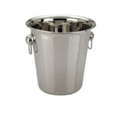 Picture of CHAMPAGNE BUCKET WITH RING HANDLES 240X218MM 5LTR