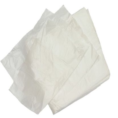 Picture of JANGRO HEAVY DUTY SQUARE BIN LINER WHITE 15X24X24"  (500)