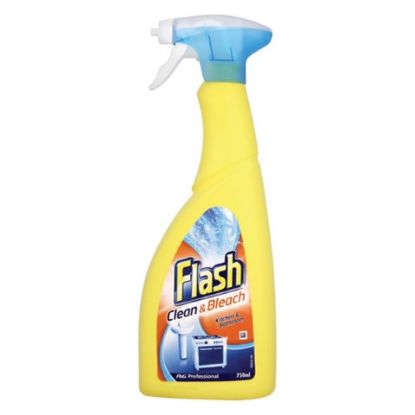 Picture of FLASH CLEAN & BLEACH SPRAY CLEANER 750ML