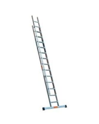 Picture of PRO EXTENSION ALUMINIUM DOUBLE LADDER INC. STABILISER EN1313.5M