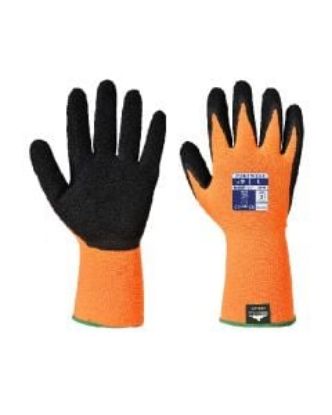 Picture of HI VIS GRIP GLOVE ORANGE/BLACK SIZE 7/S