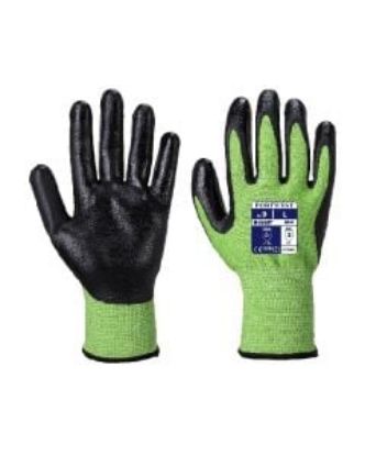 Picture of NITRILE FOAM GLOVE CUT 5 GREEN SIZE 8/M