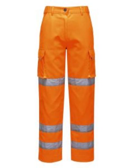 Picture of LADIES HI VIS TROUSER ORANGE SIZE L