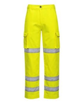 Picture of LADIES HI VIS TROUSER YELLOW SIZE XS