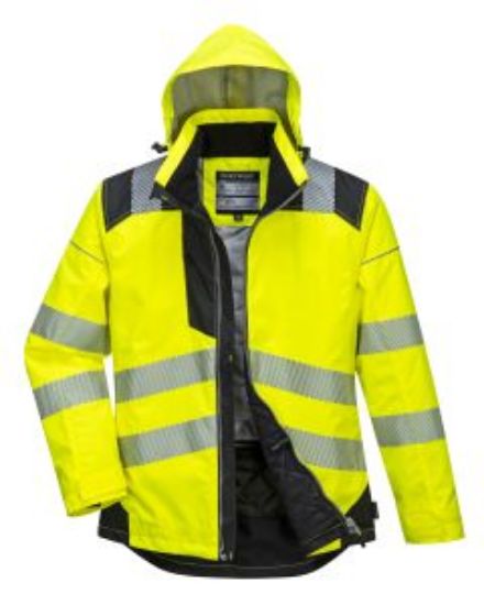 Picture of VISION HI VIS RAIN JACKET YELLOW SIZE M