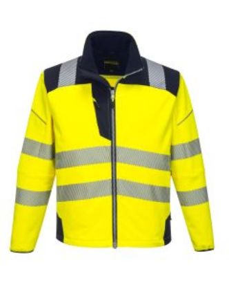 Picture of VISION HI VIS SOFTSHELL YELLOW SIZE 3XL