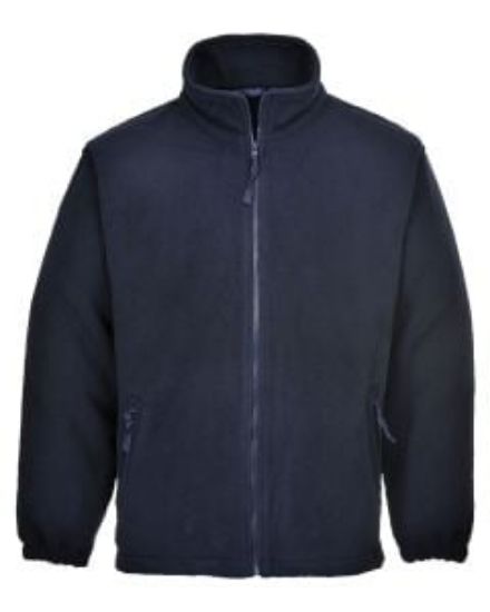 Picture of ARAN FLEECE JACKET DARK NAVY 2XL