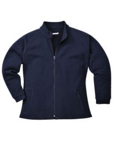 Picture of ARAN LADIES FLEECE NAVY SIZE M