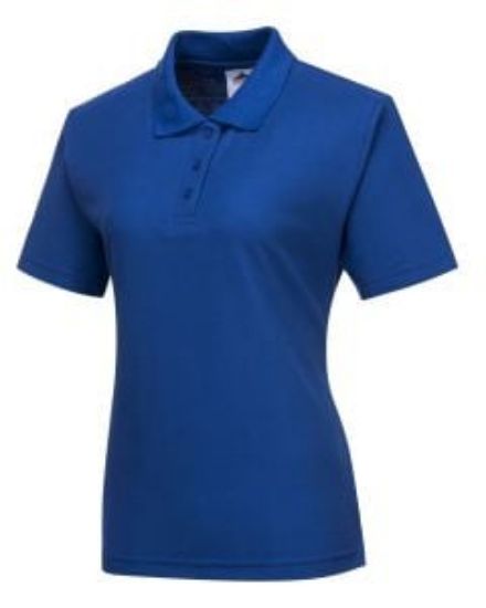 Picture of LADIES NAPLES POLO SHIRT ROYAL SIZE S