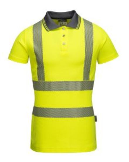 Picture of LADIES PRO POLO SHIRT YELLOW SIZE L